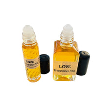Load image into Gallery viewer, Love Note Fragrance Oils (shown open) - Natural perfume oils for skin in unique scents by A Little Bit of Love