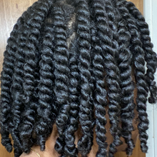 Load image into Gallery viewer, 2-strand twists using Love My Crown Hair & Beard Butter - Natural conditioning butter for hair, locs and beards by A Little Bit of Love