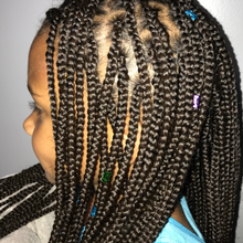 Load image into Gallery viewer, little girl&#39;s box braid extensions

